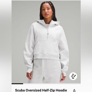 Lululemon Scuba Oversized Half-Zip Hoodie